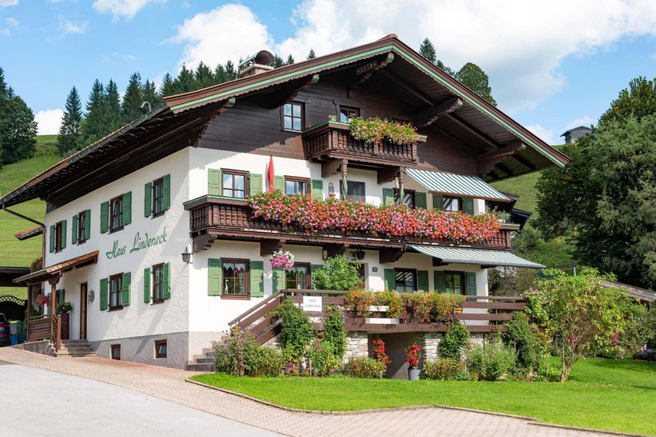 Ferienwohnung Haus Lindeneck - Erika Schwentner Kössen Exterior foto